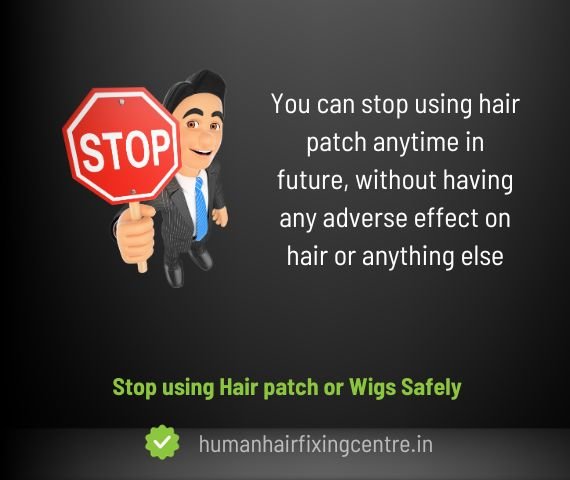 Hair Patch Glue Vs Hair Patch Clipping Method